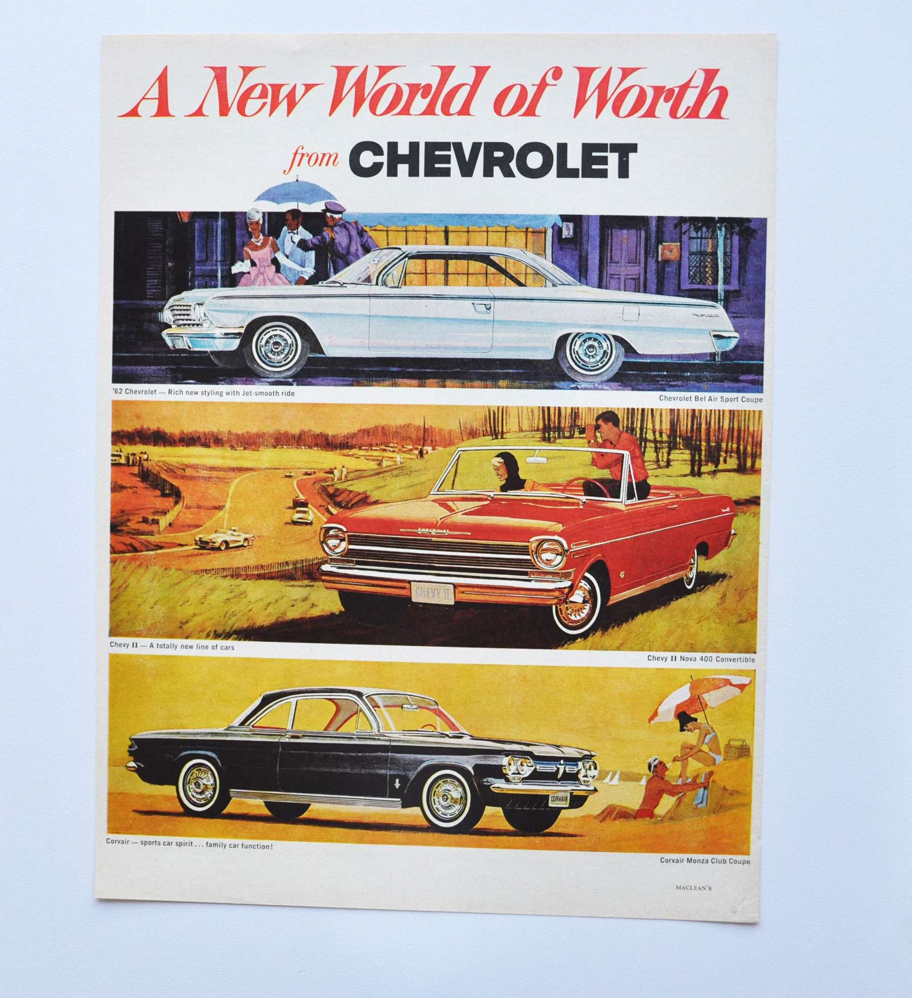 1962 Chevy Moldings by the Numbers