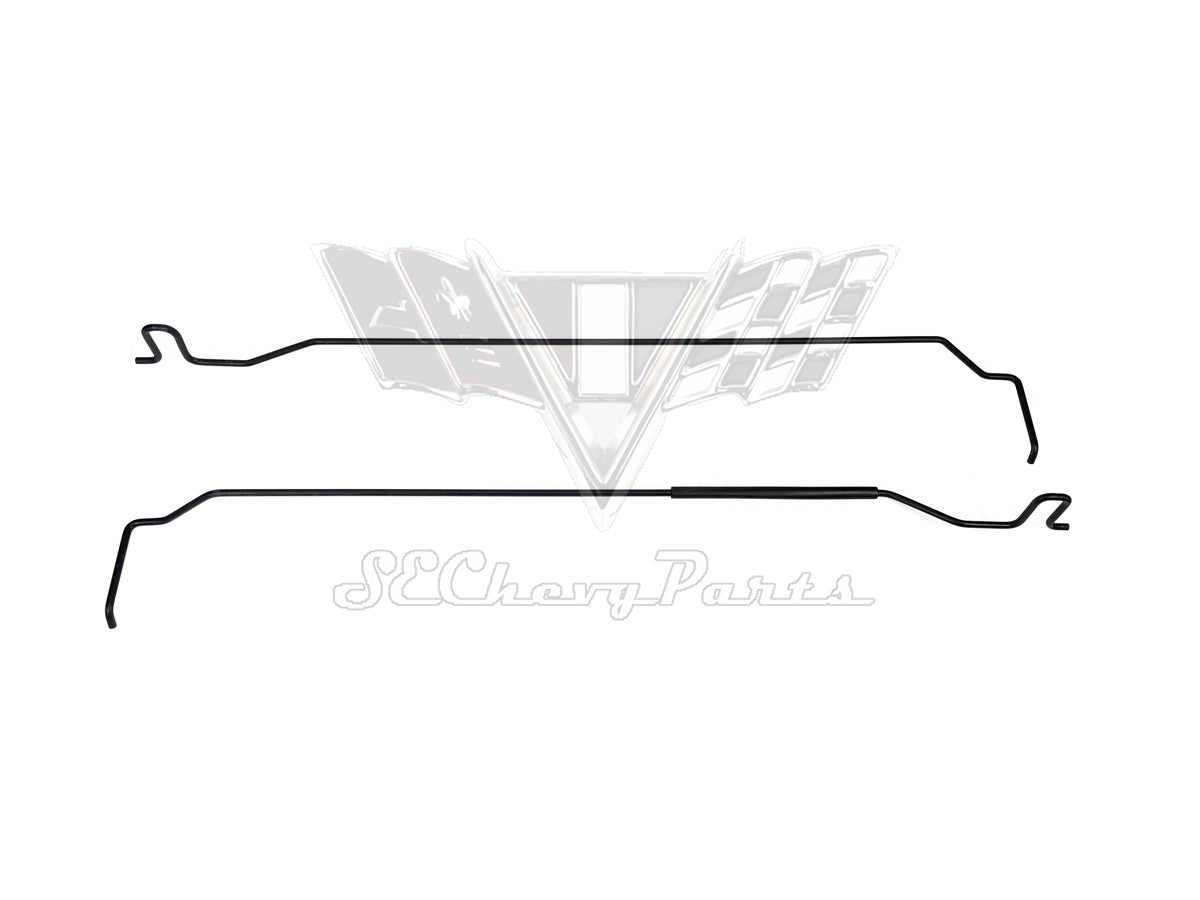 1958 Chevy Impala Hardtop Trunk Torsion Bars PAIR PRIMED Southeast