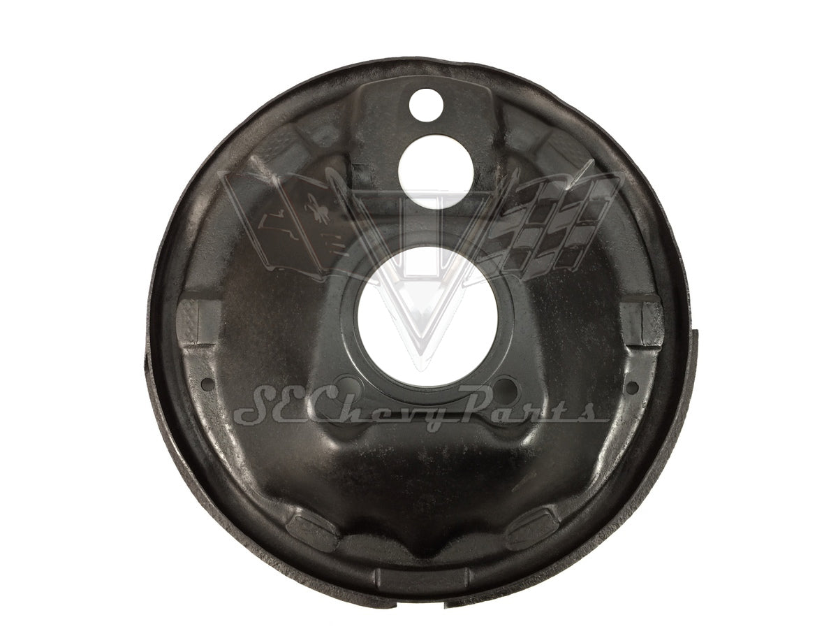 1965-1968 Chevy Impala LEFT Front Drum Brake Backing Plate OEM