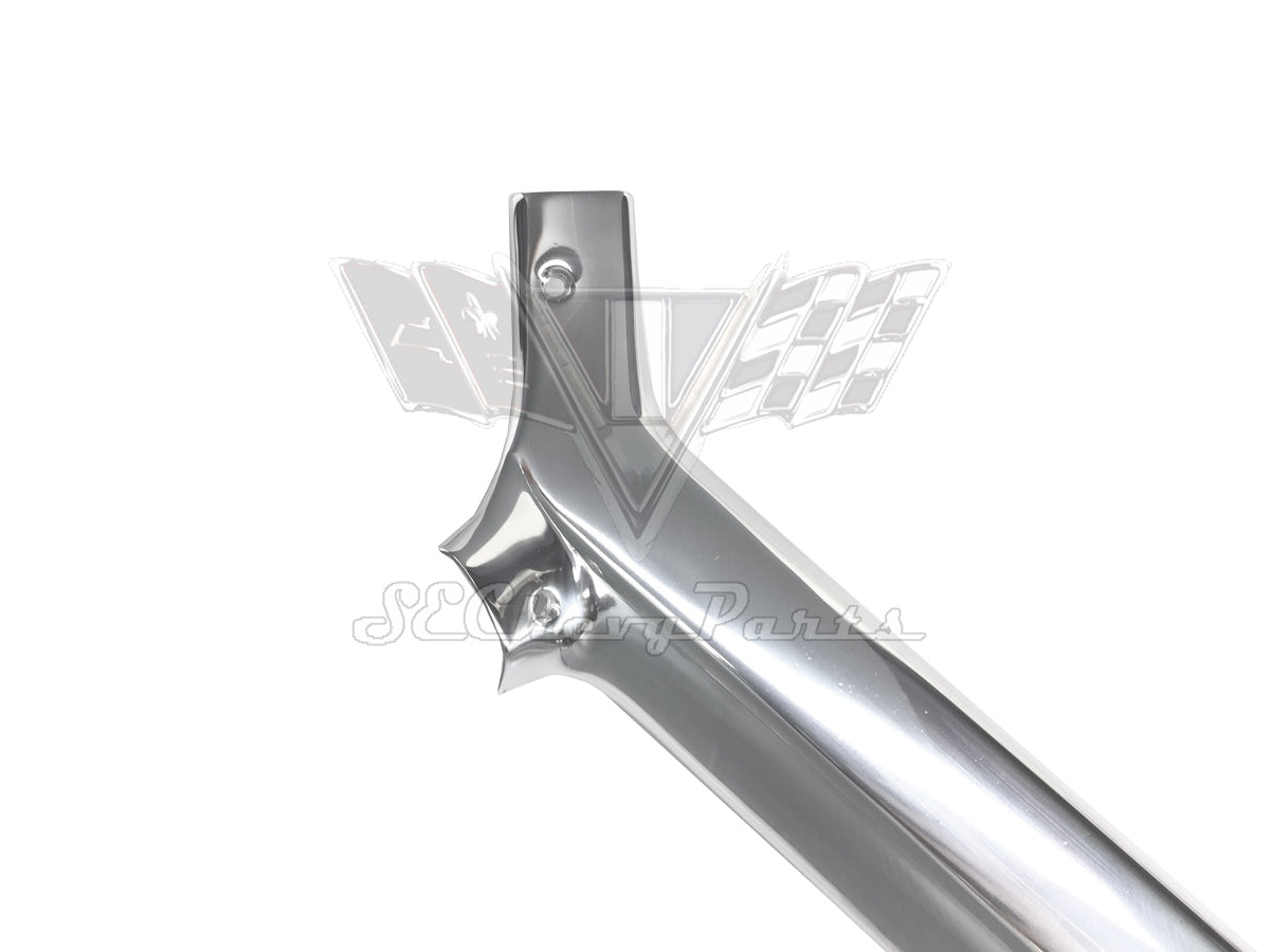 1965-1967 Chevy Impala Super Sport A-Pillar Windshield Garnish Molding RIGHT RESTORED