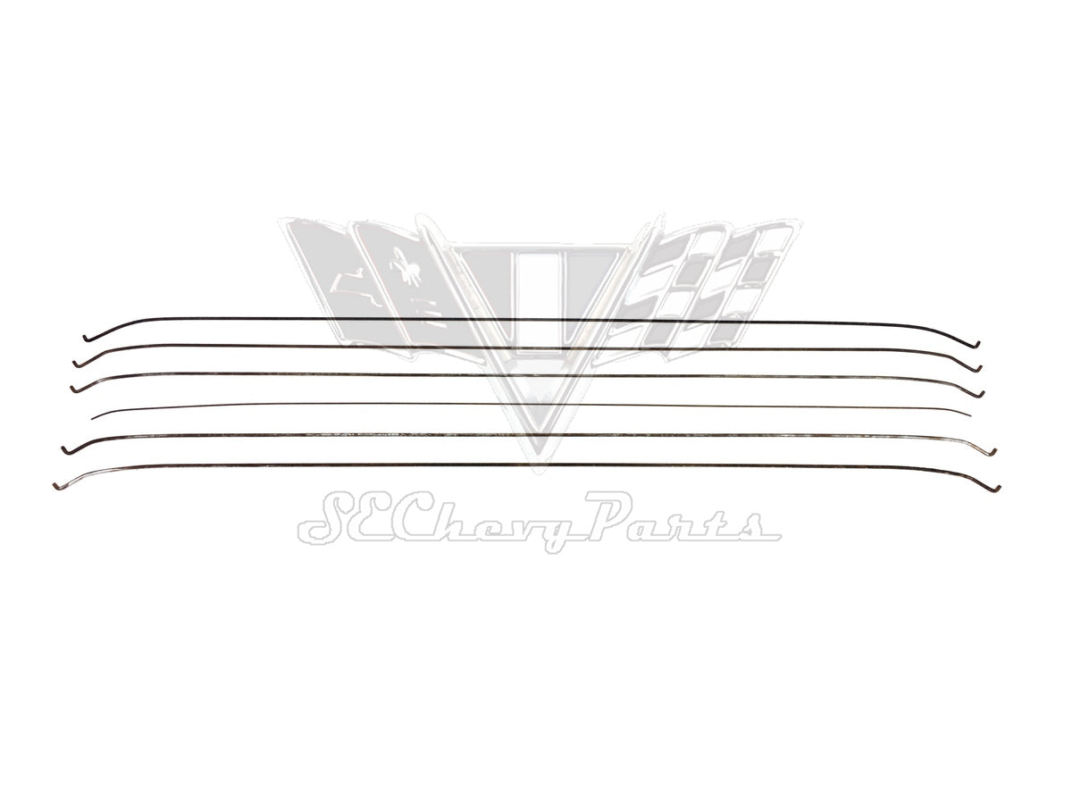 1961-1962-1963-1964 Chevy Impala 4-Door Hardtop Headliner Retaining ...