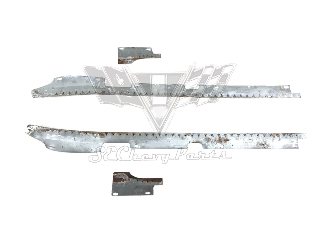 1961-1964 Chevy Impala 2-Door Sedan Headliner Tack Retainers PAIR USED