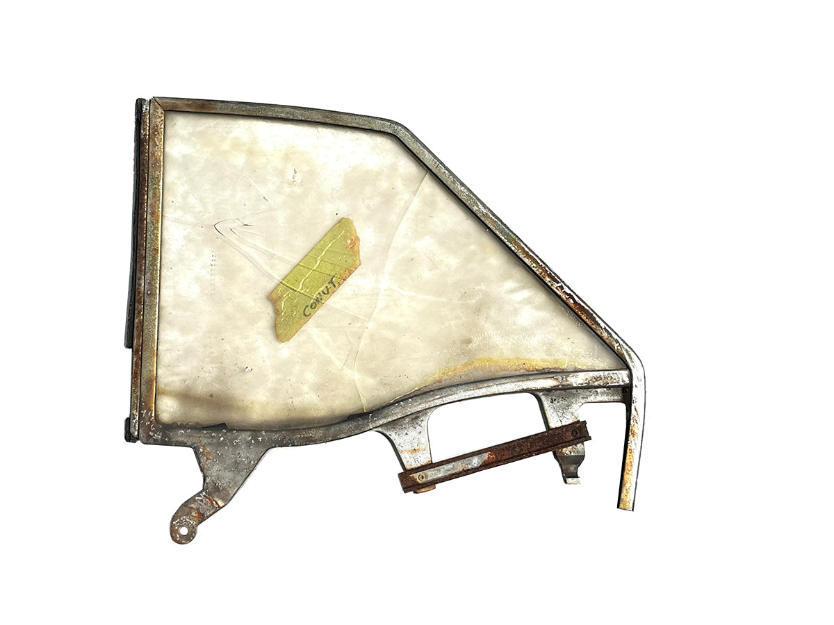 1958 Chevy Impala Convertible Quarter Window Frame CORE LEFT