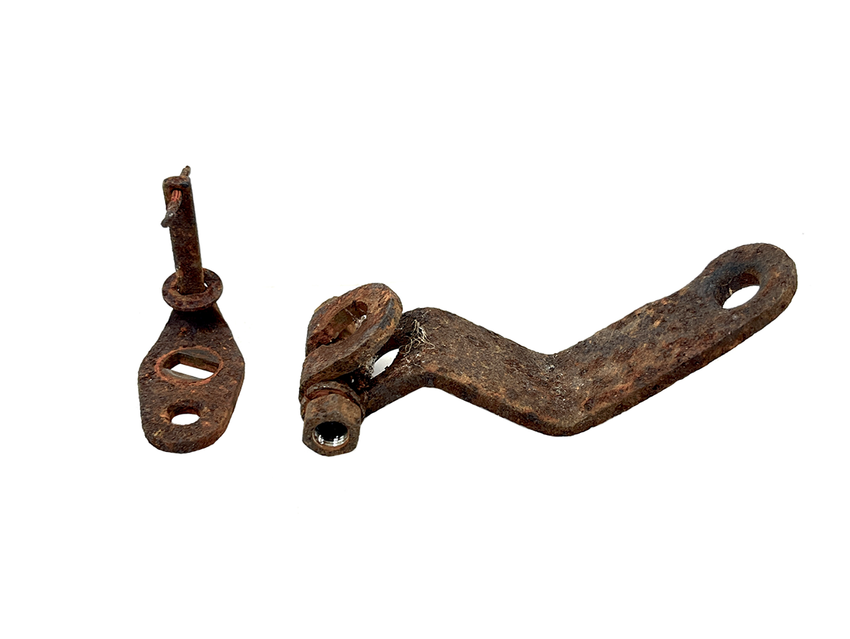 1965-1970 Chevy Impala 3-Speed Transmission Shift Linkage Brackets OEM