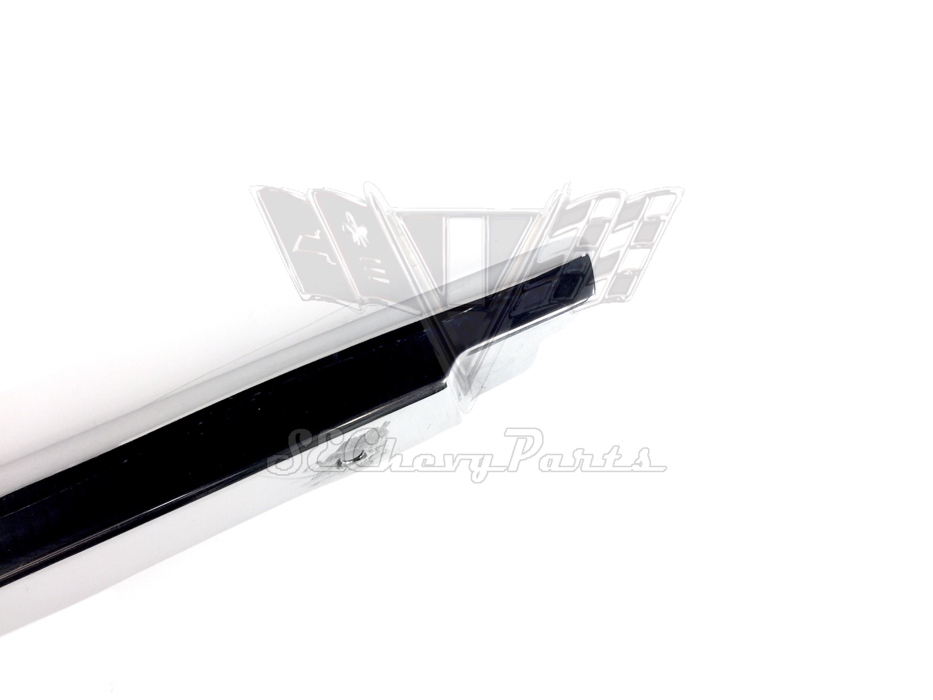 1955-1957 Chevy Bel Air 2-Door Hardtop Convertible RIGHT Door Beltline Molding OEM SHOW