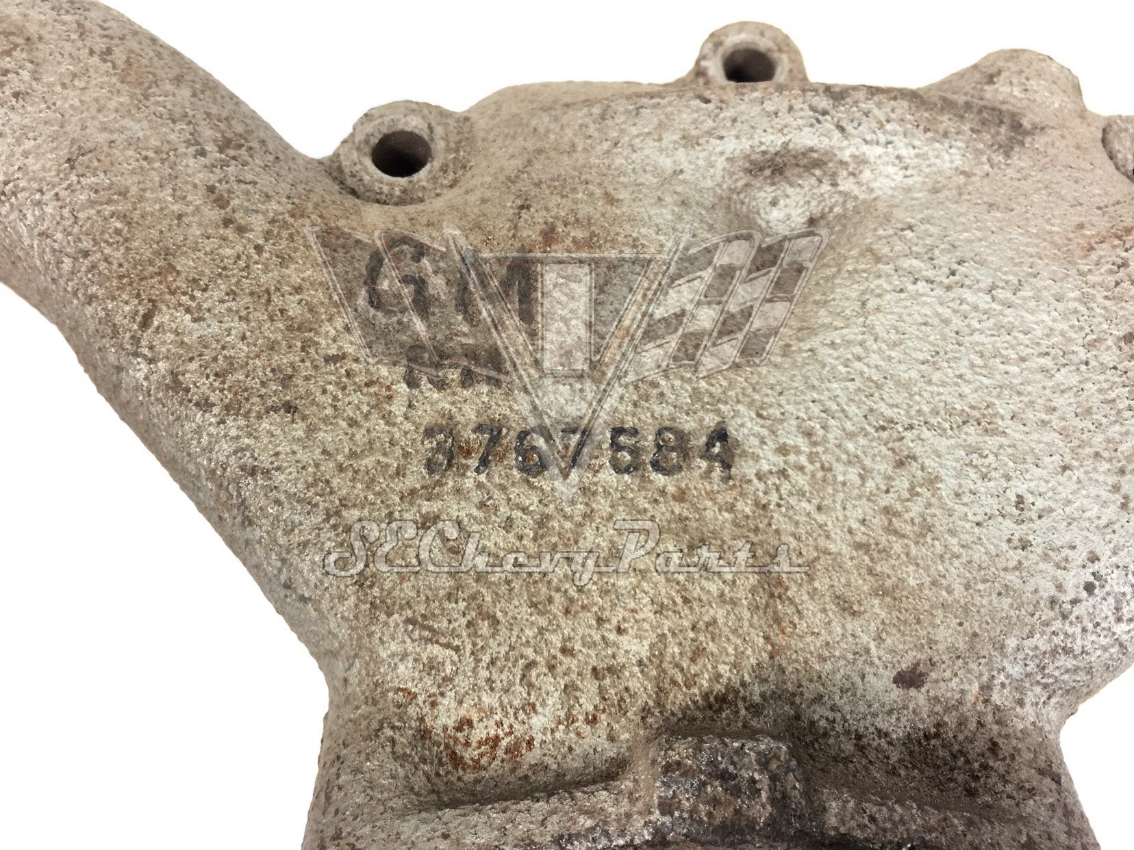 1958-1965 Chevy V8 348 409 305-360HP RIGHT Exhaust Manifold #3767584 USED