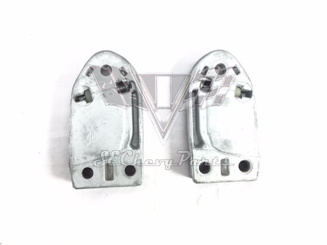 1955-1962 Chevy Impala Hardtop/Sedan/convertible  Front Door Striker Plates PAIR PRIMED