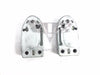 1955-1962 Chevy Impala Hardtop/Sedan/convertible  Front Door Striker Plates PAIR PRIMED