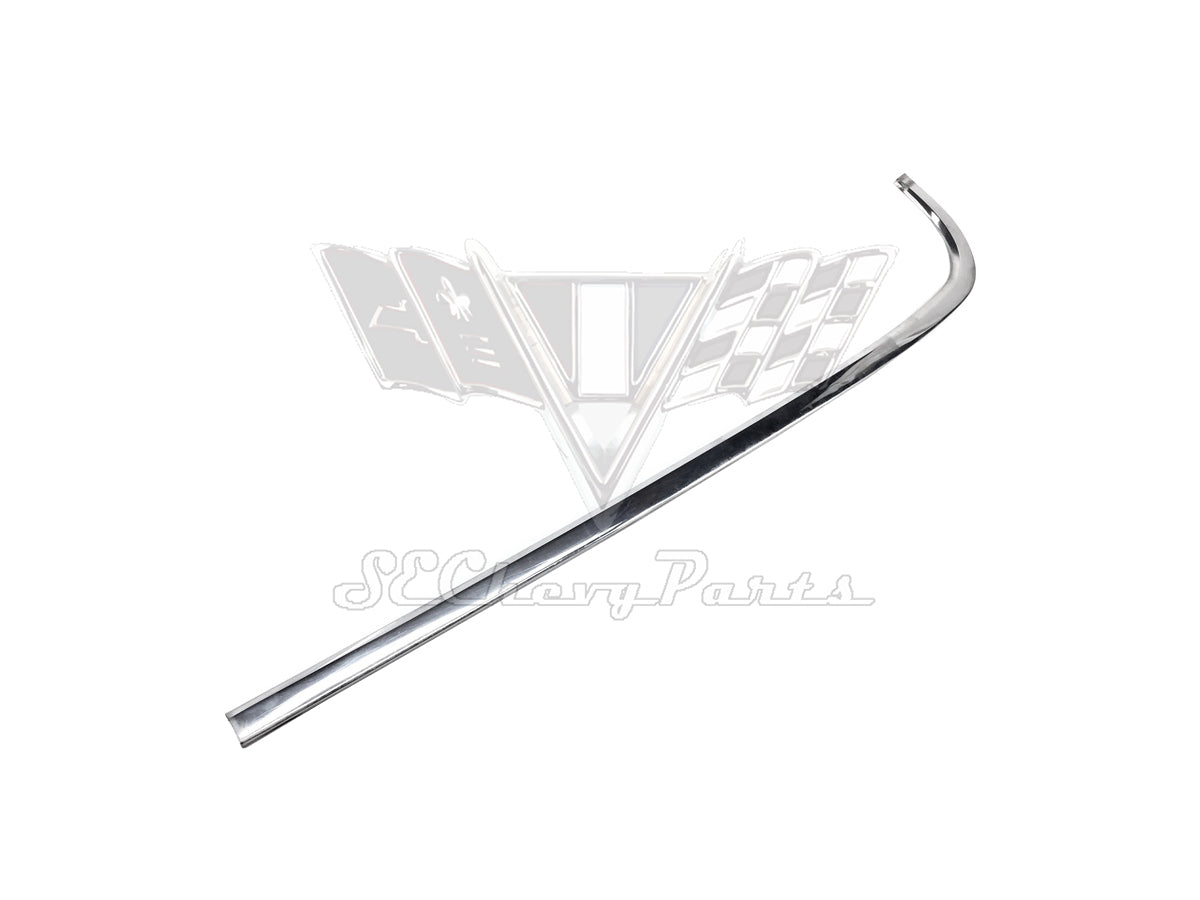 1969 Chevy Sedan Rear Backglass Molding Trim Set USED