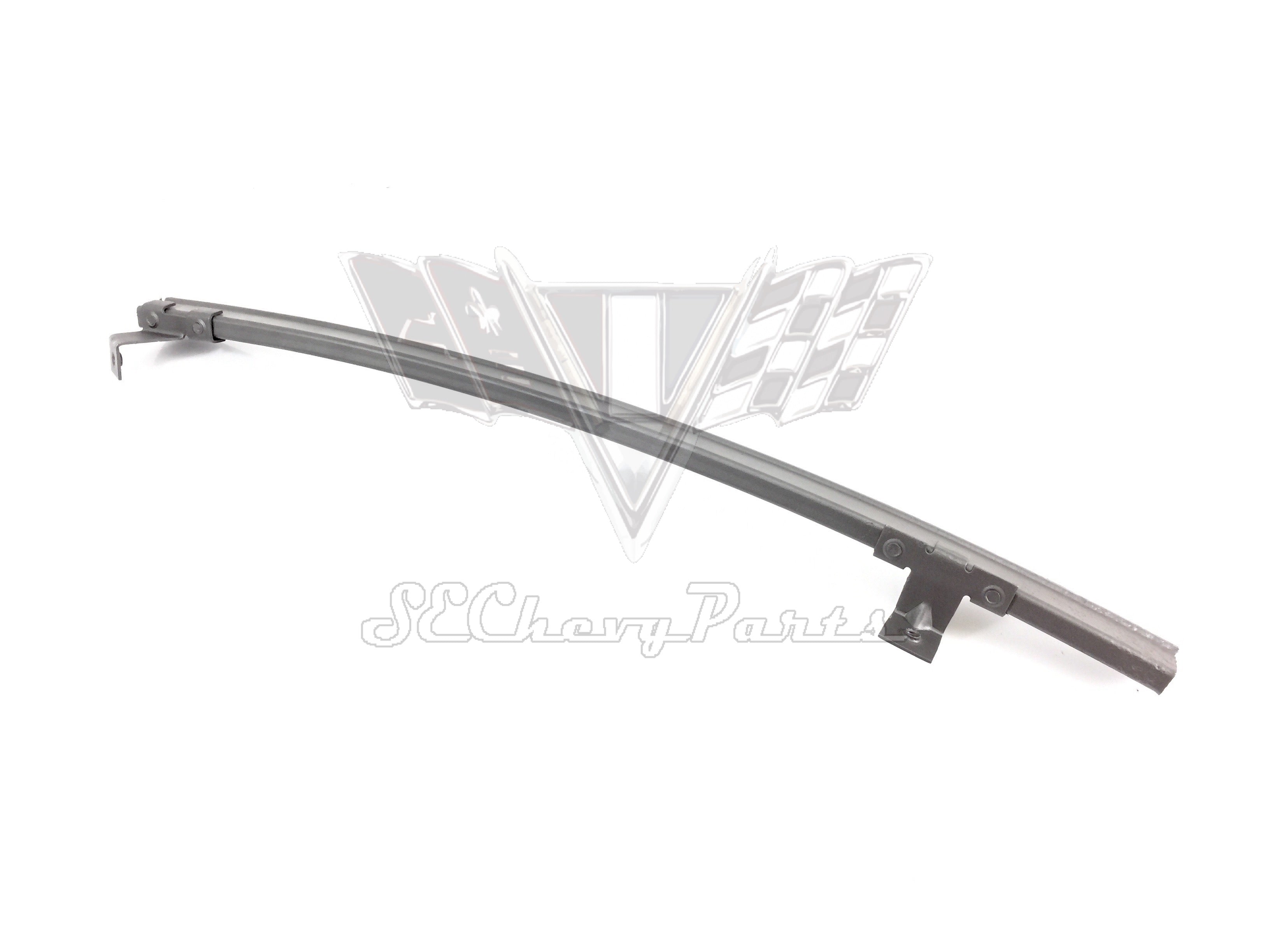 1965 Chevy Impala Convertible & 2-Door Hardtop RIGHT Rear of Door Vertical Glass Channel Track OEM RESTORED