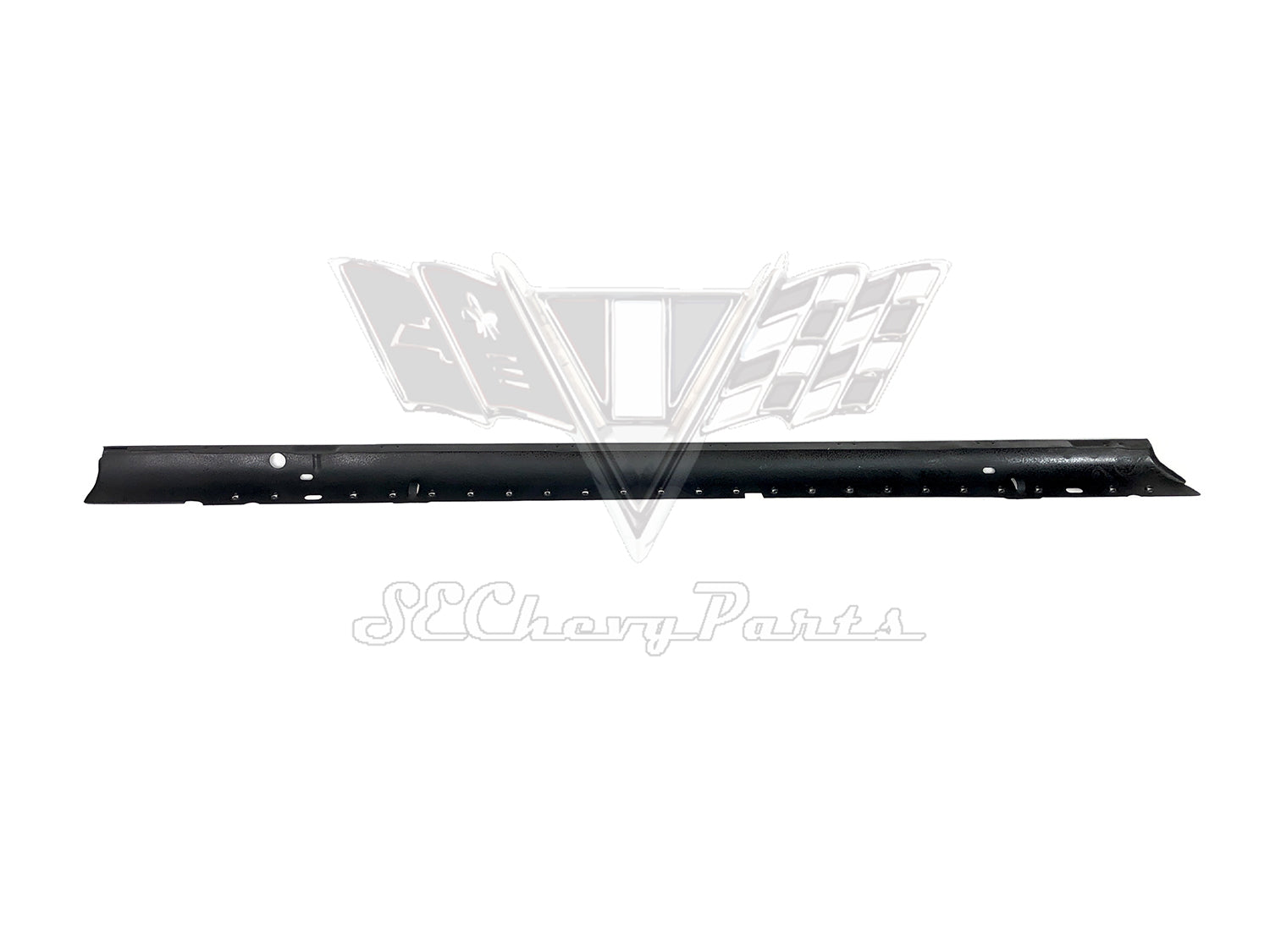 1963-1964 Chevy Impala 4-Door Hardtop Rear Door Panel Top Rail LEFT OEM