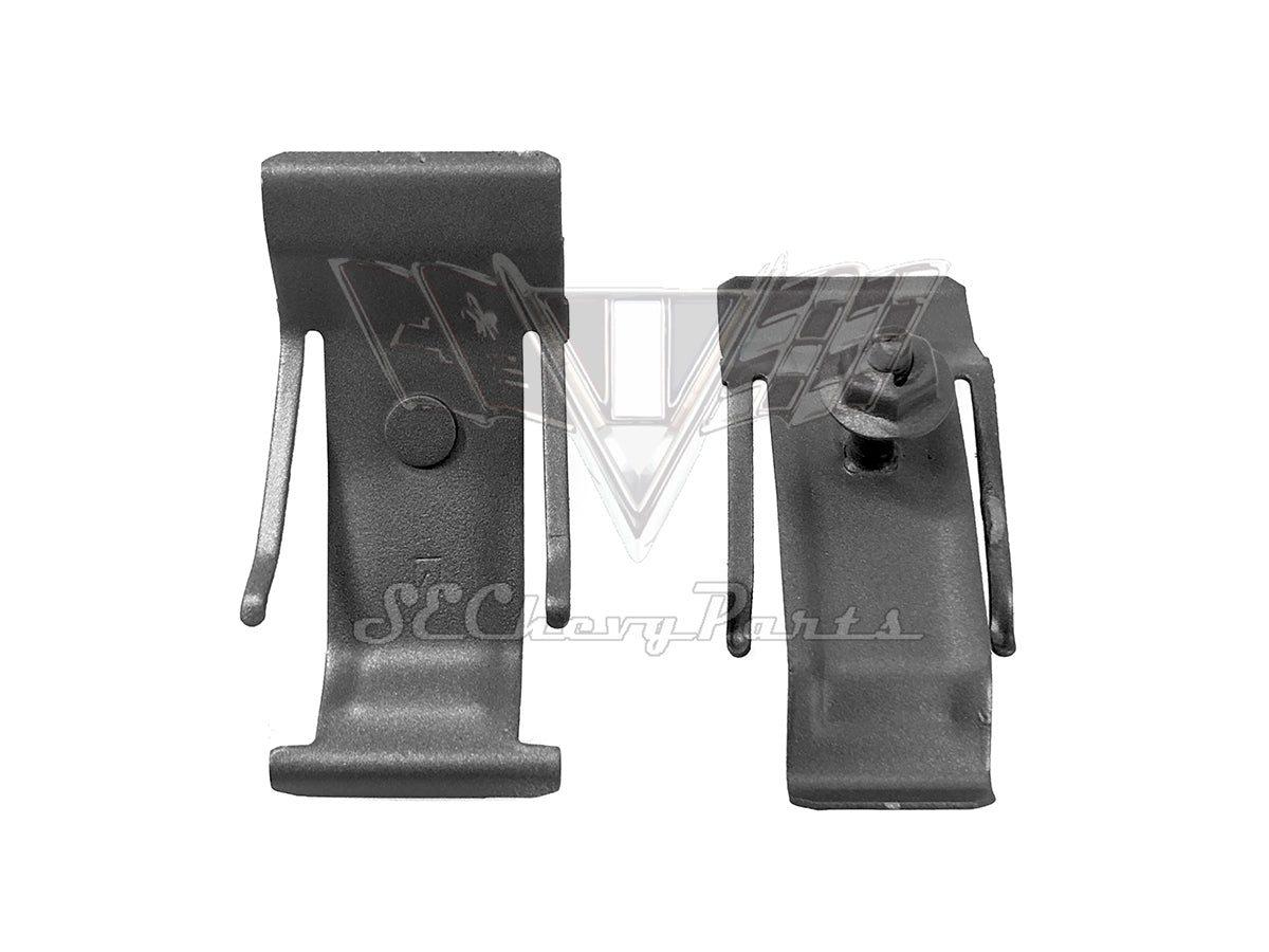 1965 Chevy Impala Rear Corner Cove Molding Clip Set PRIMED