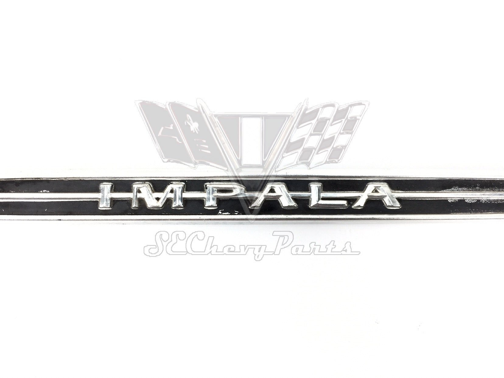 1960 Chevy Impala Convertible/Hardtop Dash Emblem RIGHT USED