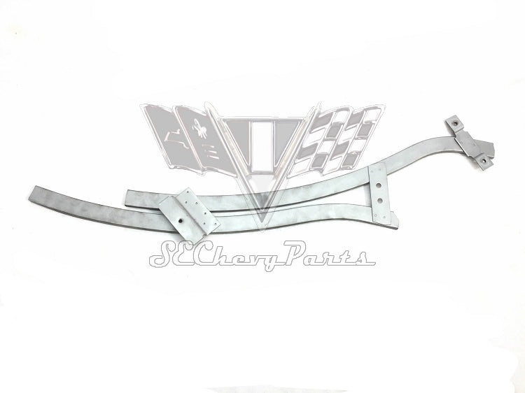 1961-1962 Chevy 2-Door Hardtop Bubble Top OEM LEFT Quarter Window Front Channel