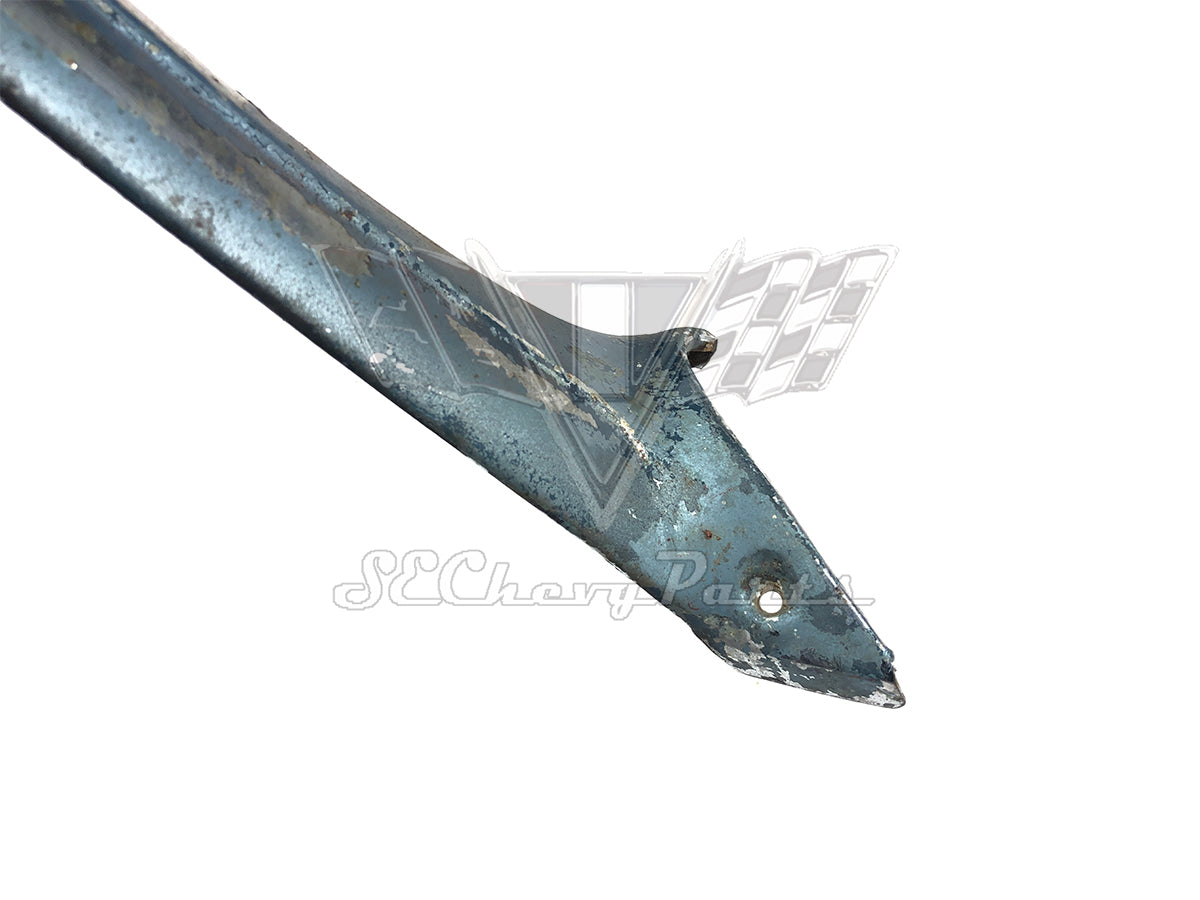 1965-1967 Chevy Impala Convertible Windshield Inner A-Pillar Garnish Molding Trim RIGHT USED