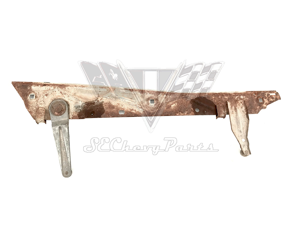 1966 Chevy Impala 4-Door Hardtop Lower Window Glass Channel Frame Rear Door RH