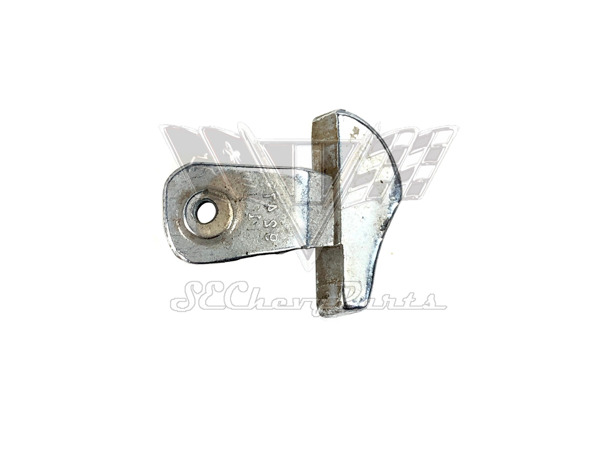 1957 Chevy Bel Air 4-Door Hardtop Lower B-Pillar Molding LEFT USED
