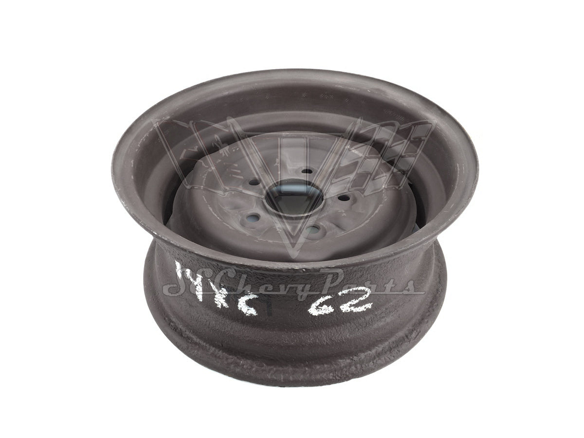 1962-1963 Chevy Original 14 x 6 Wheel USED