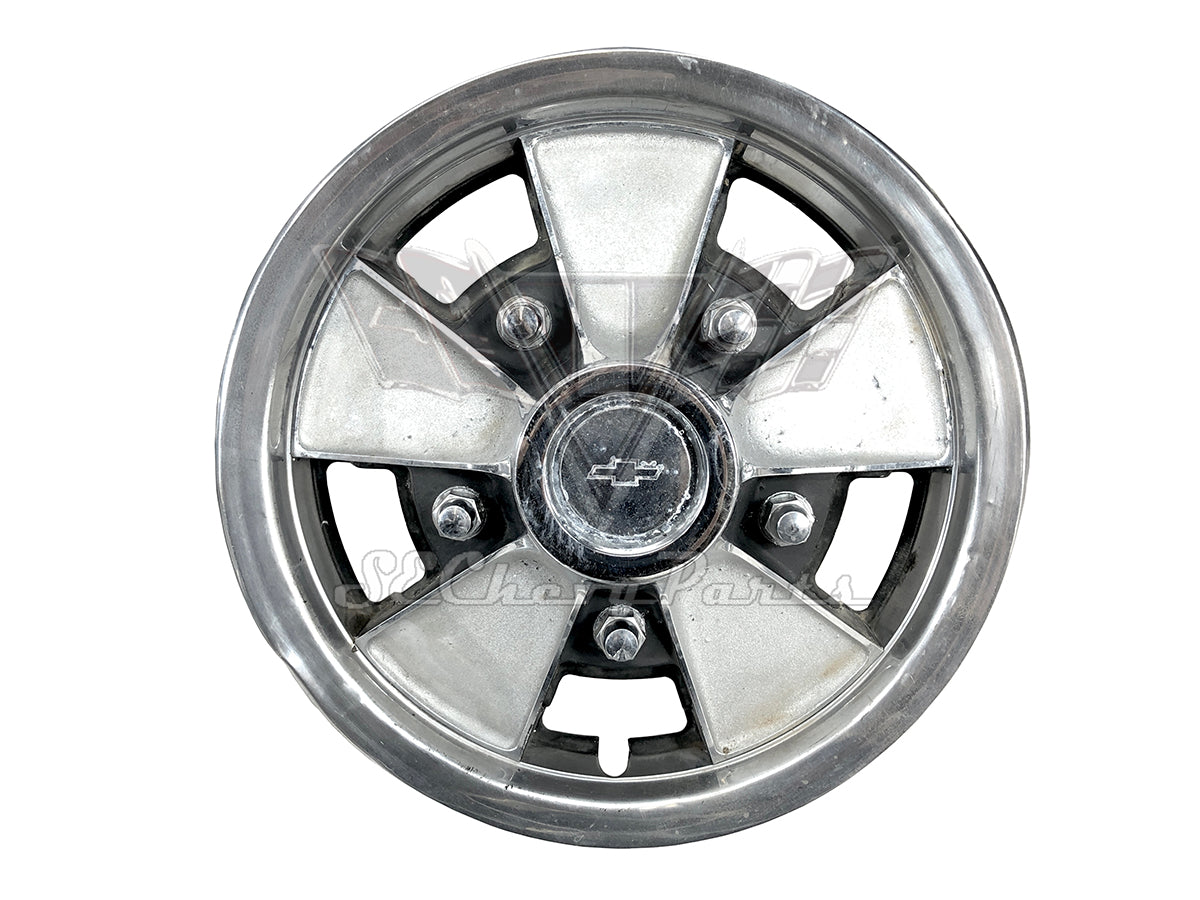 1967-1969 Chevy Impala 14" Mag Wheel Cover Hubcap Set 3903086 USED