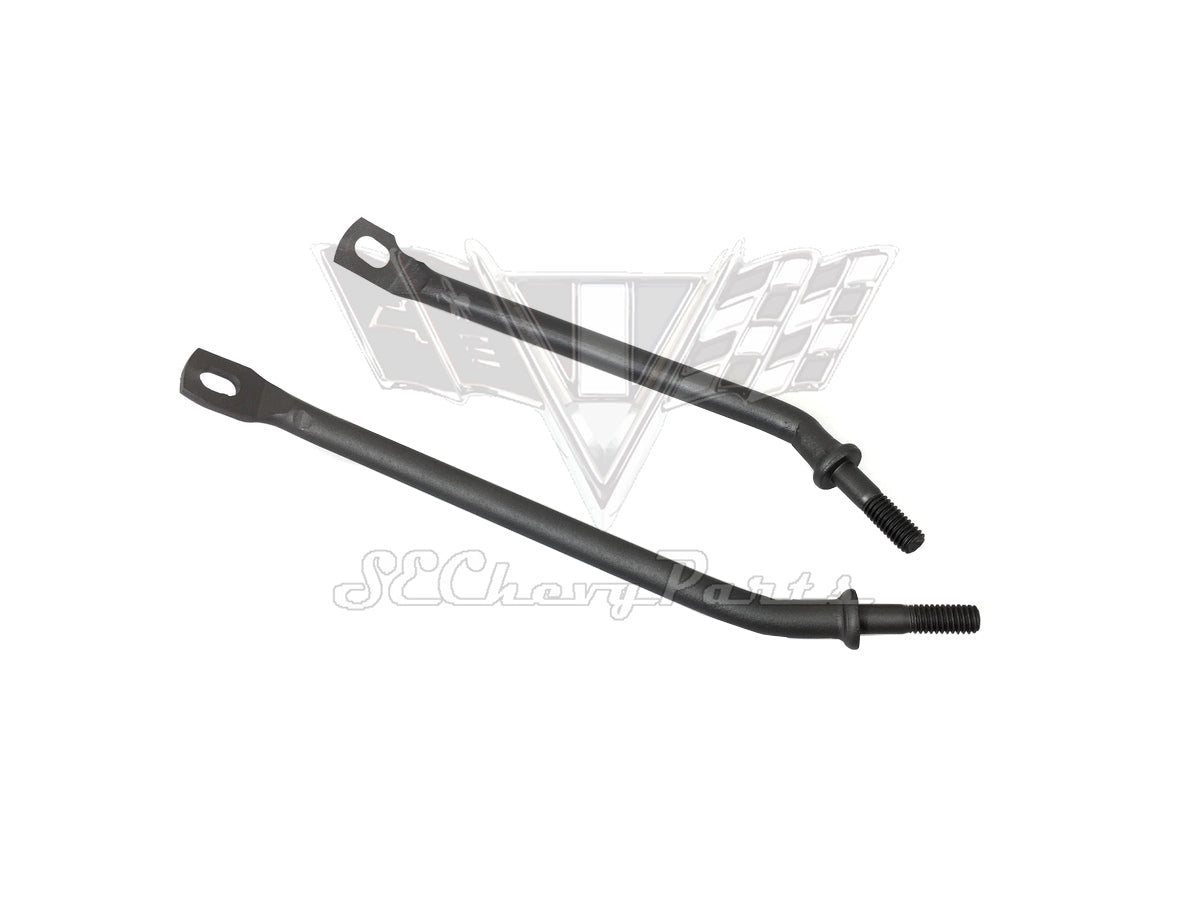 1967 Impala Steering Column Pedal Assembly to Firewall Dash Mounting Rod Braces