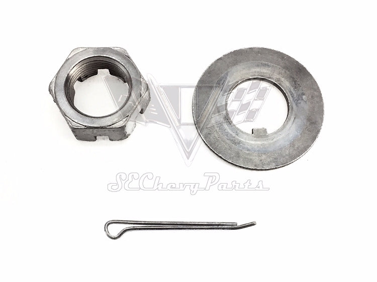 1969-1970 Chevy Impala OEM Standard Spindle Nut & Washer Kit USED