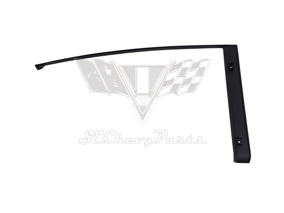 1958 Chevy Bel Air 2-Door Sedan Inner Quarter Window Garnish Molding Trim RIGHT