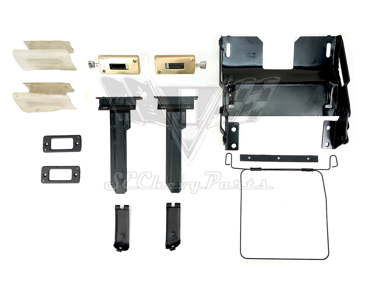 1969-1970 Chevy Impala 4-Door Front Bench Seat with Seat Tracks RESTORED