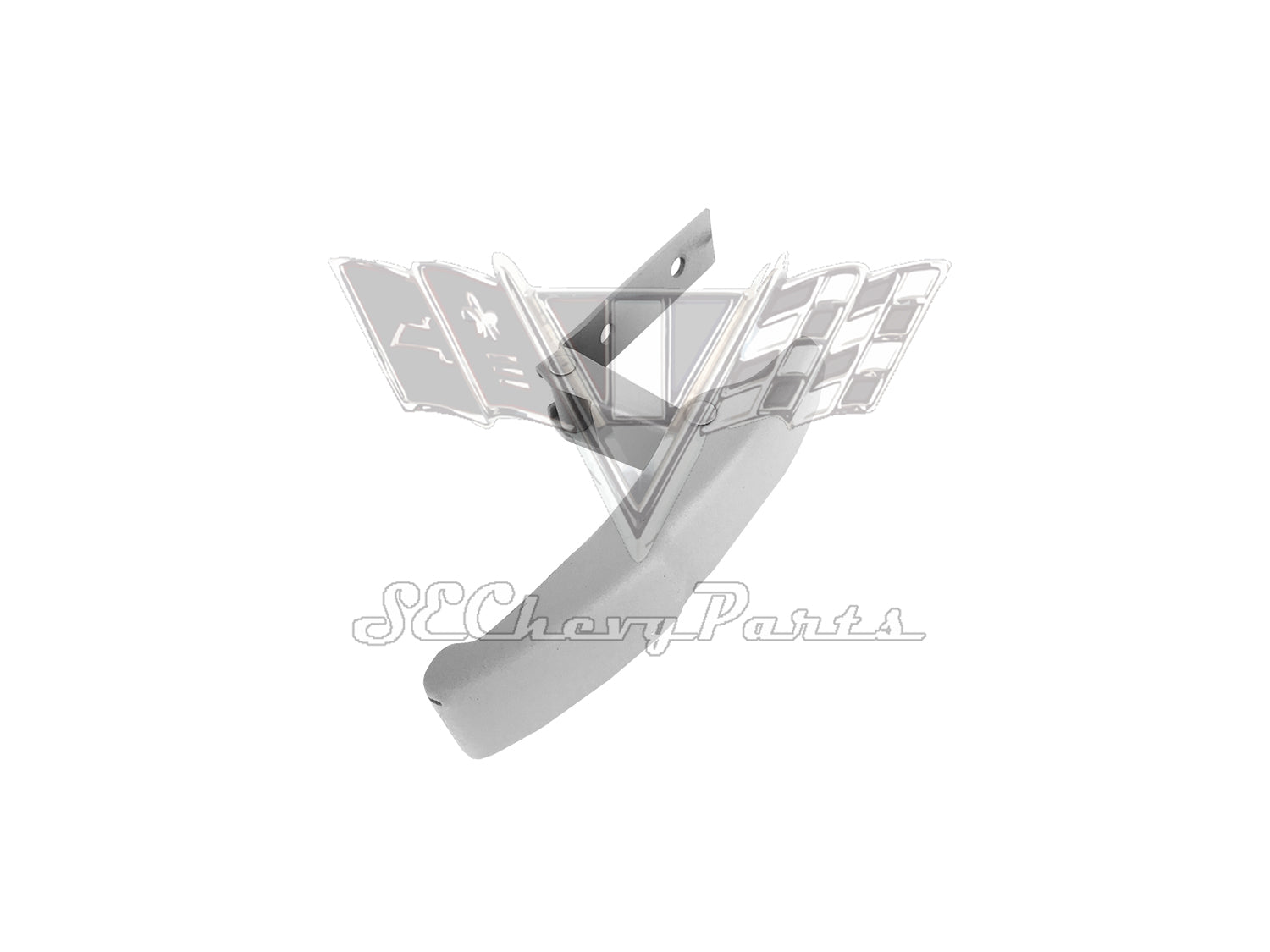 1963-1964 Chevy Impala 6-Pass Wagon REAR Inner Rear Spare Tire Panel Latch RH