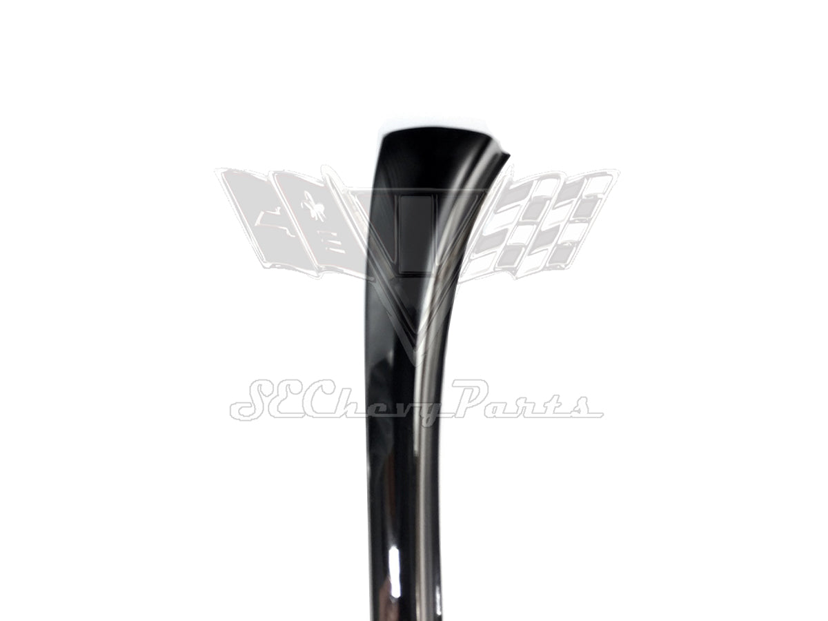 1955-1957 Chevy Bel Air 2/4 Door Sedan RIGHT External Windshield A-Pillar Trim Molding SHOW