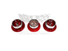 1963 Chevy Impala Taillight Lens and Bezels NOS Set