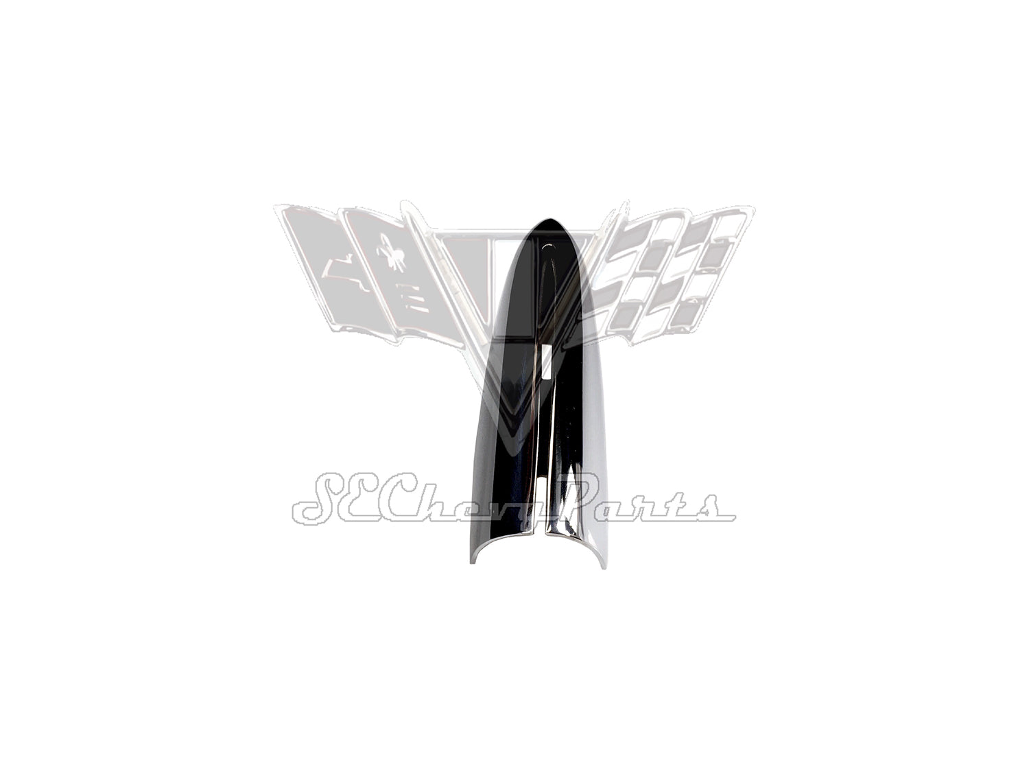 1959 Chevy Nomad Rear El Camino Wagon Bumper Guards OEM PAIR SHOW