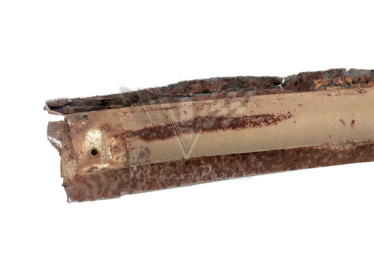 1965-1966 Chevy Impala 2-Door Hardtop Rear Backglass Lower Inner Garnish Molding USED