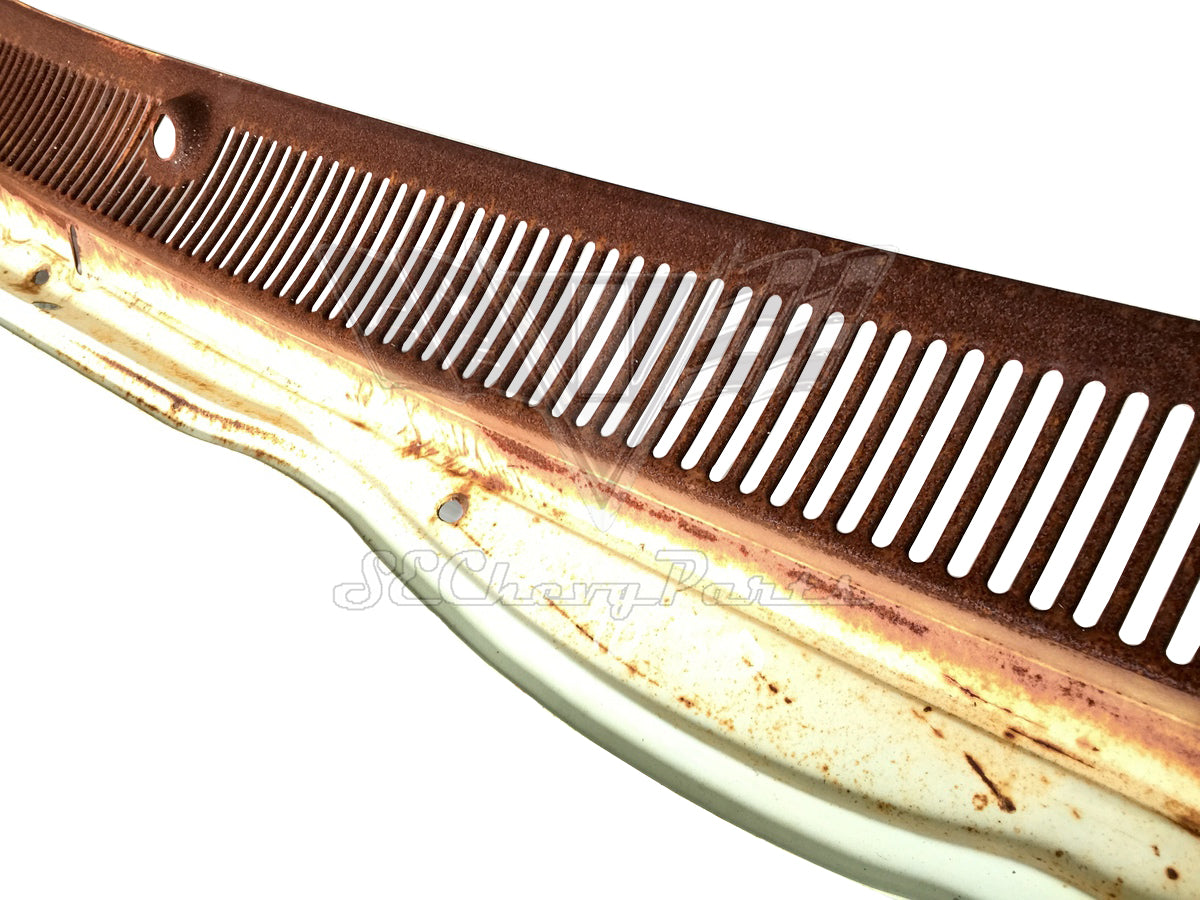 1962 Chevy Impala OEM Cowl Vent Grille Panel Cover