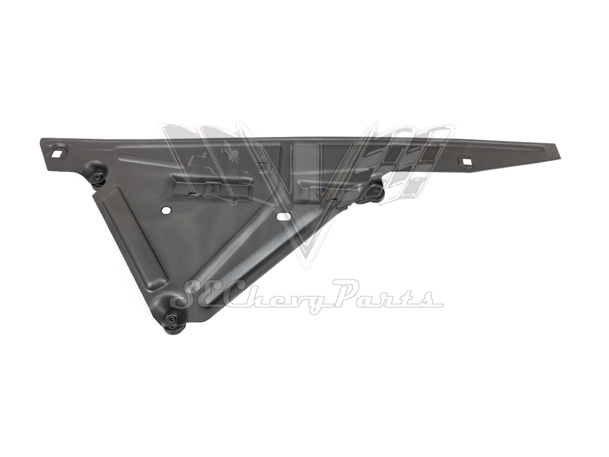 1965-1966 Chevy Impala 2-Door Hardtop Quarter Window Glass Channel Track LEFT