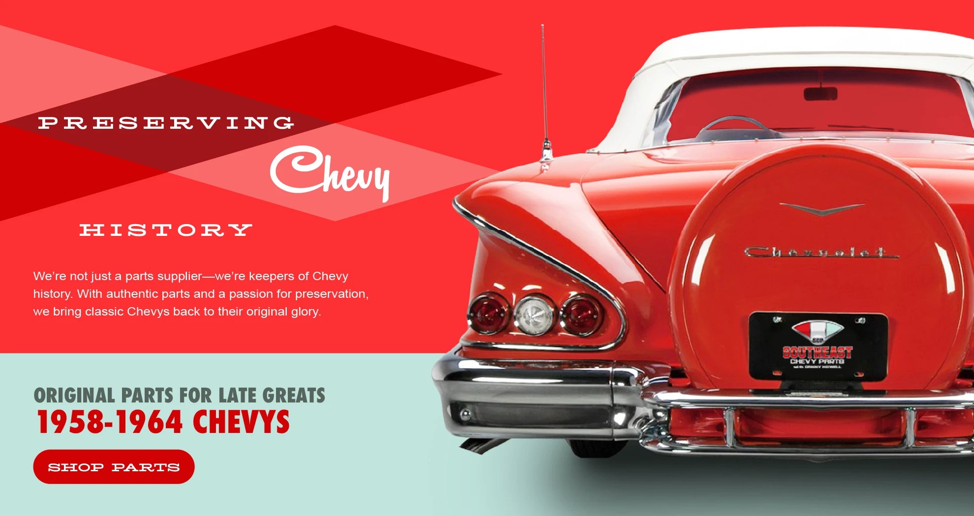 Southeast Chevy Parts 19551970 Classic Chevy Parts